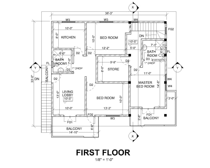 Gig Preview - Create 2d and 3d for your house or building