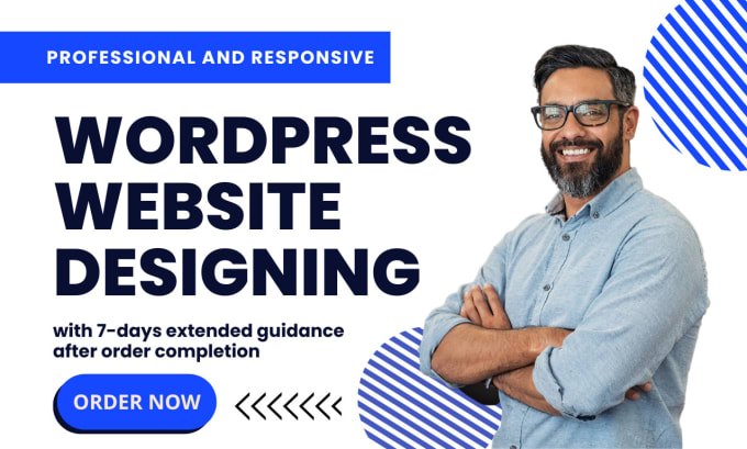 Gig Preview - Do wordpress website designing and wordpress development