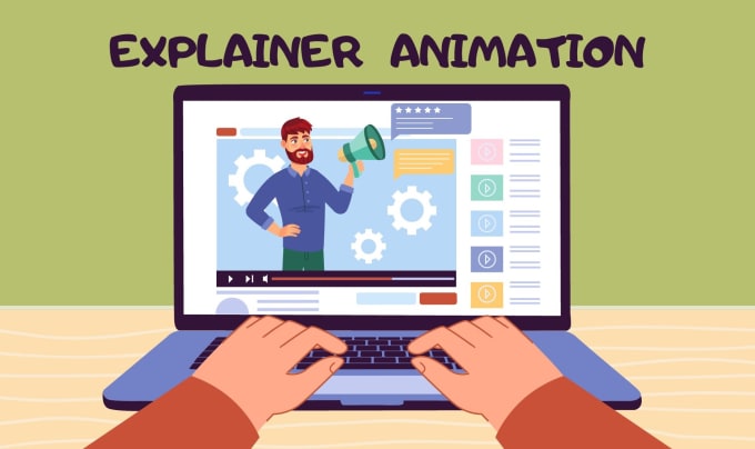 Gig Preview - Create 2d animation and motion graphics for you