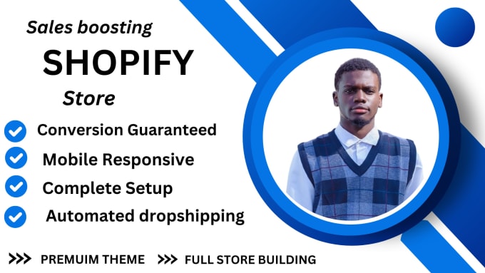 Bestseller - do shopify website redesign shopify website design  shopify dropshipping store