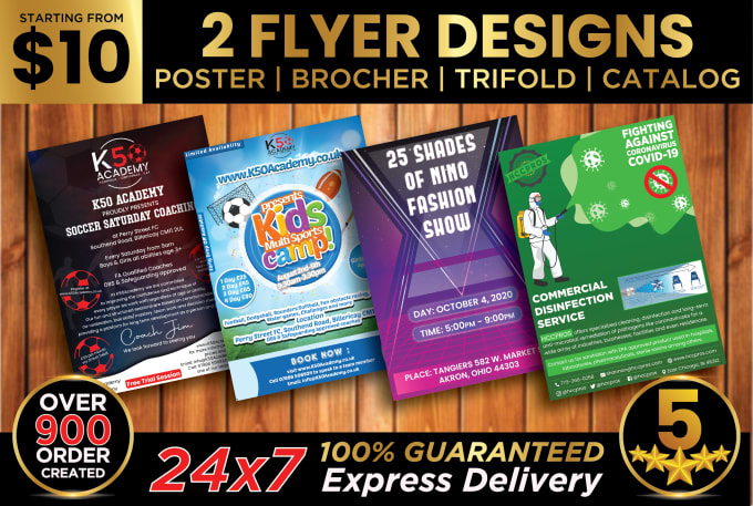 Gig Preview - Do creative flyer, bifold, trifold, brochure design