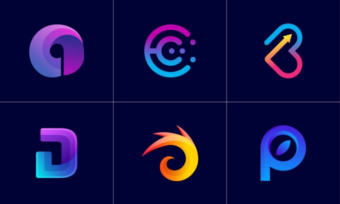 Bestseller - design attention grabbing gradient and colorful logo