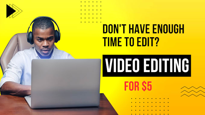 Gig Preview - Provide professional video editing service