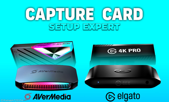 Gig Preview - Setup any capture card for dual pc live streaming recording