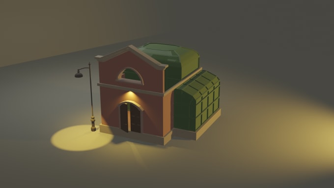 Gig Preview - Make 3d model, buildings and 3d objects in blender