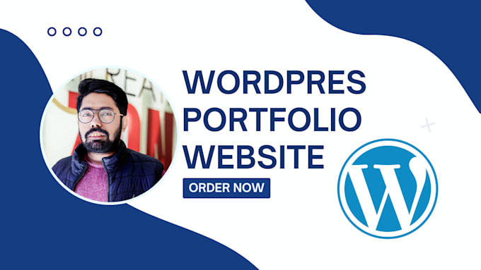 Gig Preview - Design responsive personal portfolio wordpress website