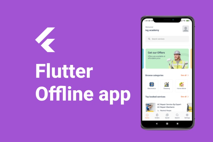 Gig Preview - Develop flutter offline app