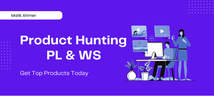 Gig Preview - Do amazon product hunting of ws and pl