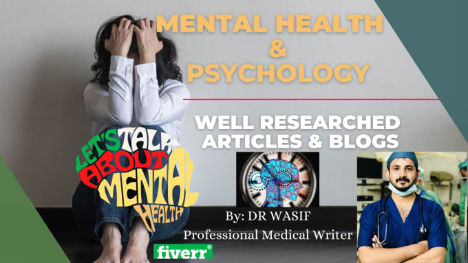 Gig Preview - Write mental health and psychology articles