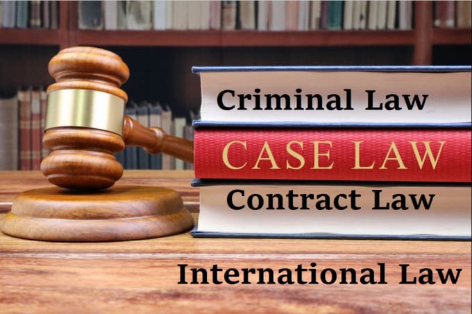 Gig Preview - Do contract law, criminal law, international law, and case brief write ups