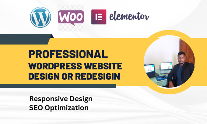 Gig Preview - Design or redesign wordpress website with elementor pro