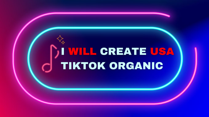 Gig Preview - Create tiktok account USA for différent countries,tiktok ads manager,and organic