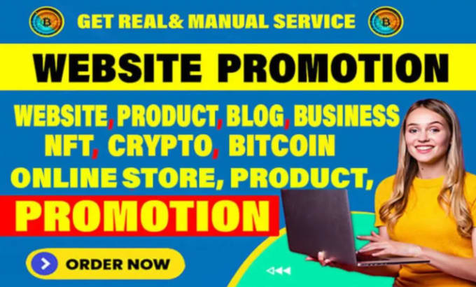 Bestseller - do effective crypto, website, token, nft, bitcoin promotion