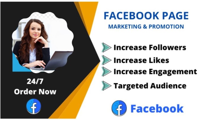 Gig Preview - Grow your facebook page following fast