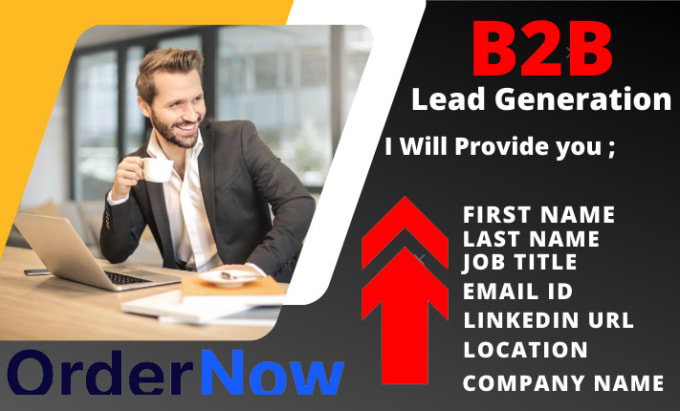 Gig Preview - Do linkedin lead generation, business lead generation