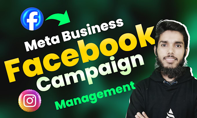 Gig Preview - Manage facebook ads camapign, instagram ads for business