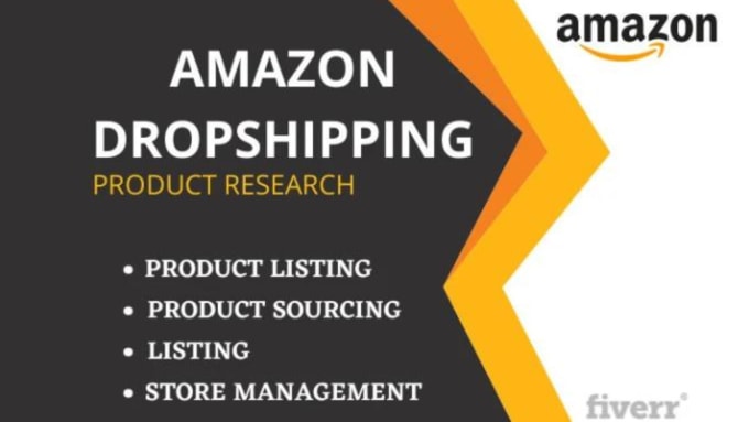 Gig Preview - Build up your amazon dropshipping business with wining products and automation