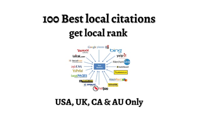 Gig Preview - Manually listed your business in the top 100 directories