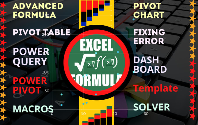 Gig Preview - Create excel formulas, fix errors, power query, pivot table, macros