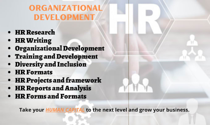 Gig Preview - Provide HR consulting and human resource management services