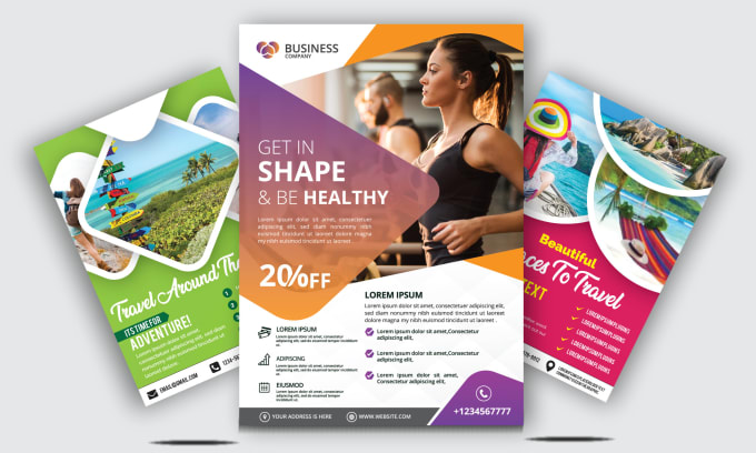 Gig Preview - Design professional flyer for your business