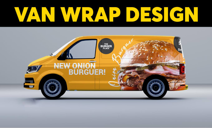 Gig Preview - Create car wrap design, van wrap design truck wrap design