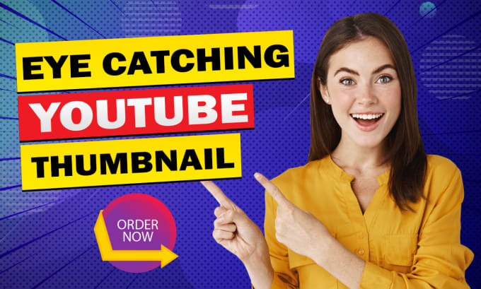 Gig Preview - Create catchy youtube thumbnail in 24 hours