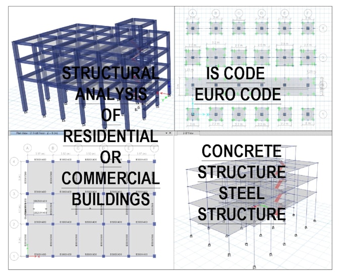 Gig Preview - Analyze rcc and steel structure with a load calculation