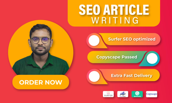 Gig Preview - Do SEO article writing for your website and blog