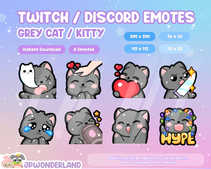 Gig Preview - Draw and animate emotes for twitch or discord