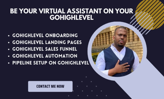 Gig Preview - Be your virtual assistant on your gohighlevel