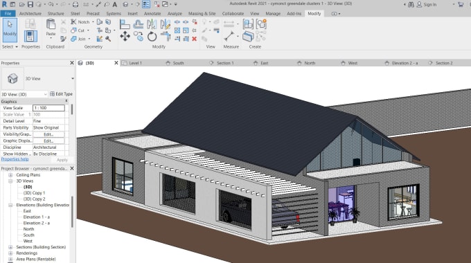 Gig Preview - Convert from sketch, pdf or autocad to revit cad