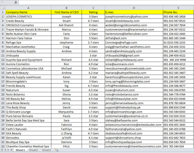 Bestseller - do data gathering, email finder, scrape google map, websitescraper, contact list