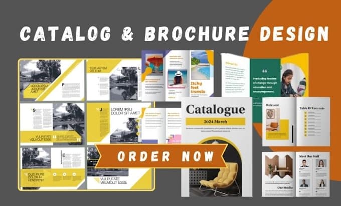 Bestseller - design product catalog, brochure, flyer, website for your business