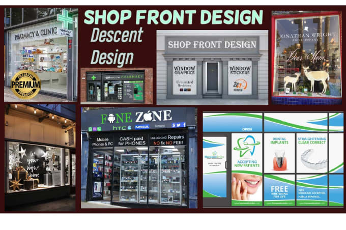 Gig Preview - Design a shop sign, billboard, signboard, roll up, banner, backdrop