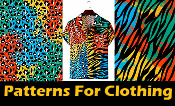 Gig Preview - Design seamless repeat pattern prints for clothing