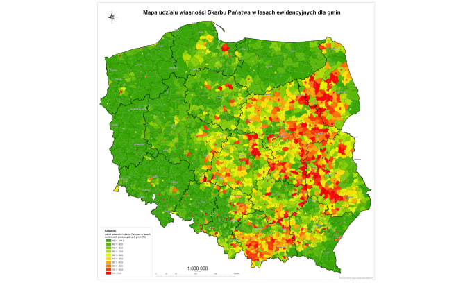 Gig Preview - Create gis maps, choropleth, heatmap, publication map, spatial analysis