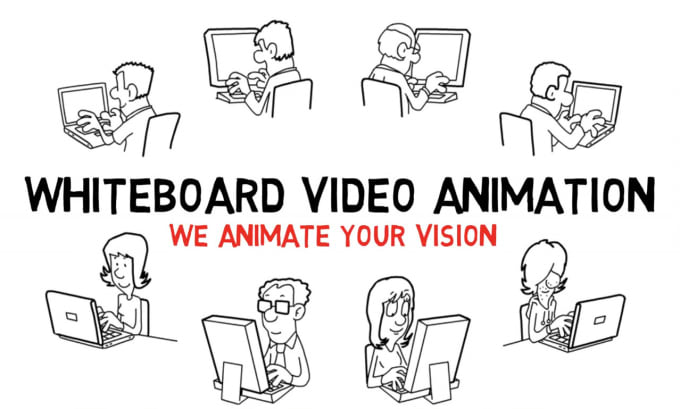 Gig Preview - Create whiteboard video animation