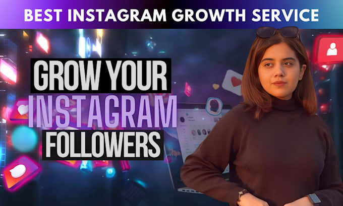 Gig Preview - Do instagram marketing, manage, grow and promote your page