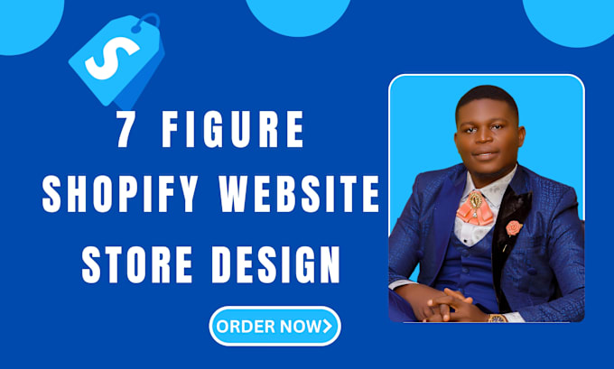 Gig Preview - Shopify website design shopify website redesign shopify dropshipping store