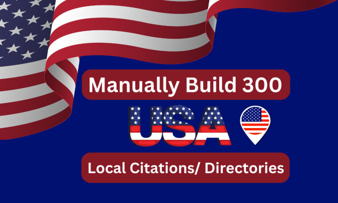 Gig Preview - Manually build 300 USA local citations and business directories for gmb ranking