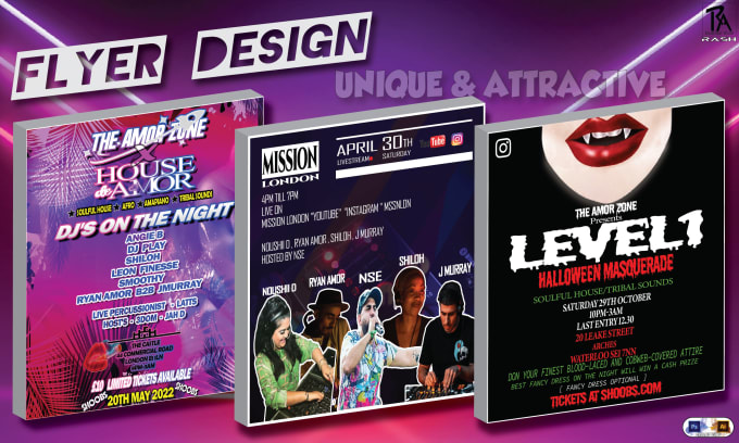 Gig Preview - Design a premium unique  dj, event or party flyer