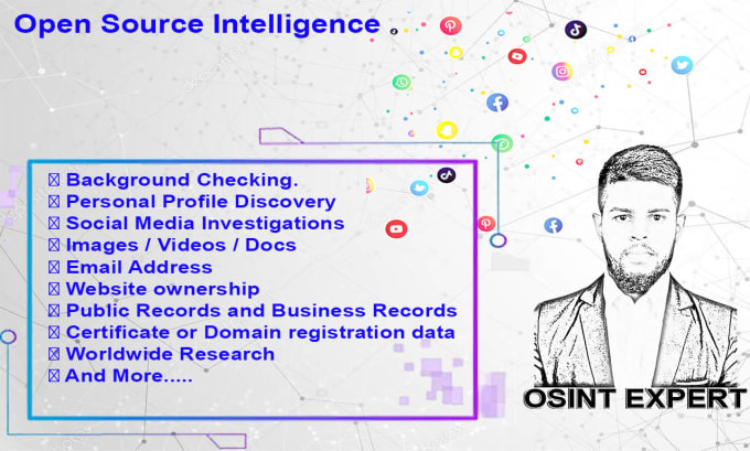 Gig Preview - Be your osint investigator