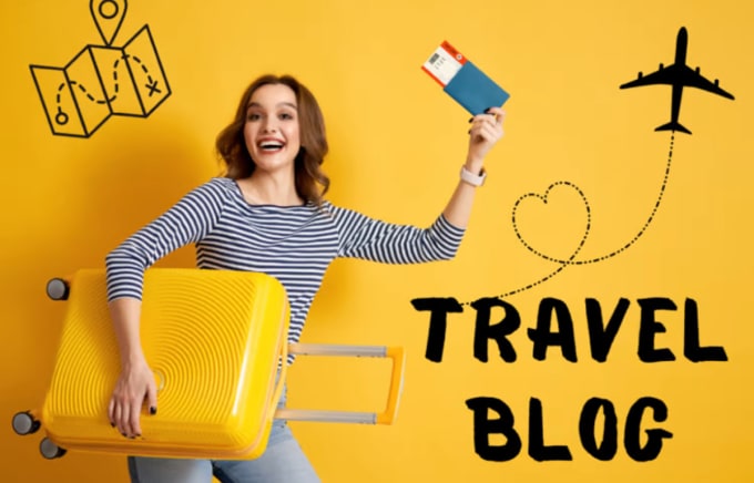 Gig Preview - Write SEO optimized travel and lifestyle blog articles