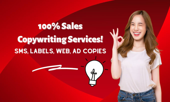 Gig Preview - Write bulk sale SMS, labels and website copywriting