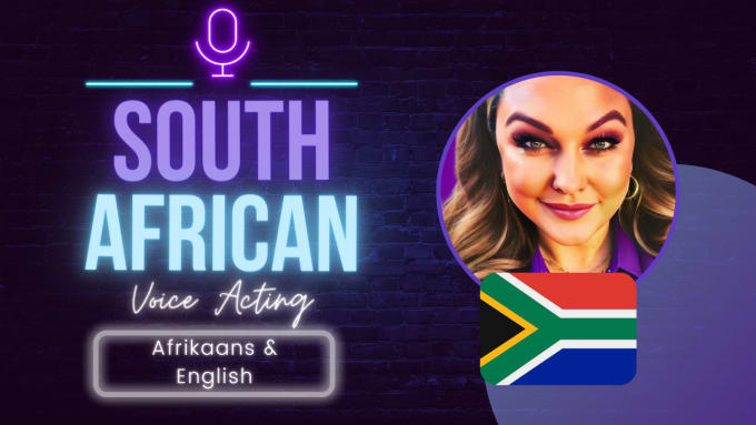 Gig Preview - Record a professional south african voice over eng afrikaans