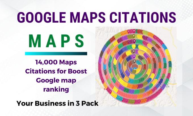 Gig Preview - Do 15000 google maps citations for gmb ranking and local seo