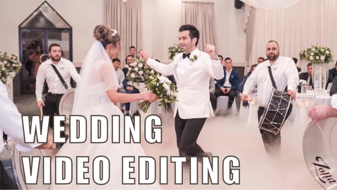 Gig Preview - Do cinematic wedding video editing and color grading