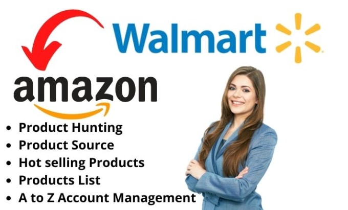 Gig Preview - Do walmart to amazon dropshipping top selling