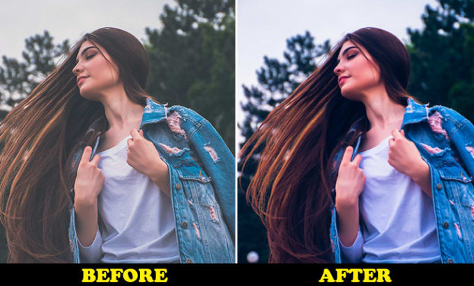 Gig Preview - Photo enhancement, retouching, and any photo editing